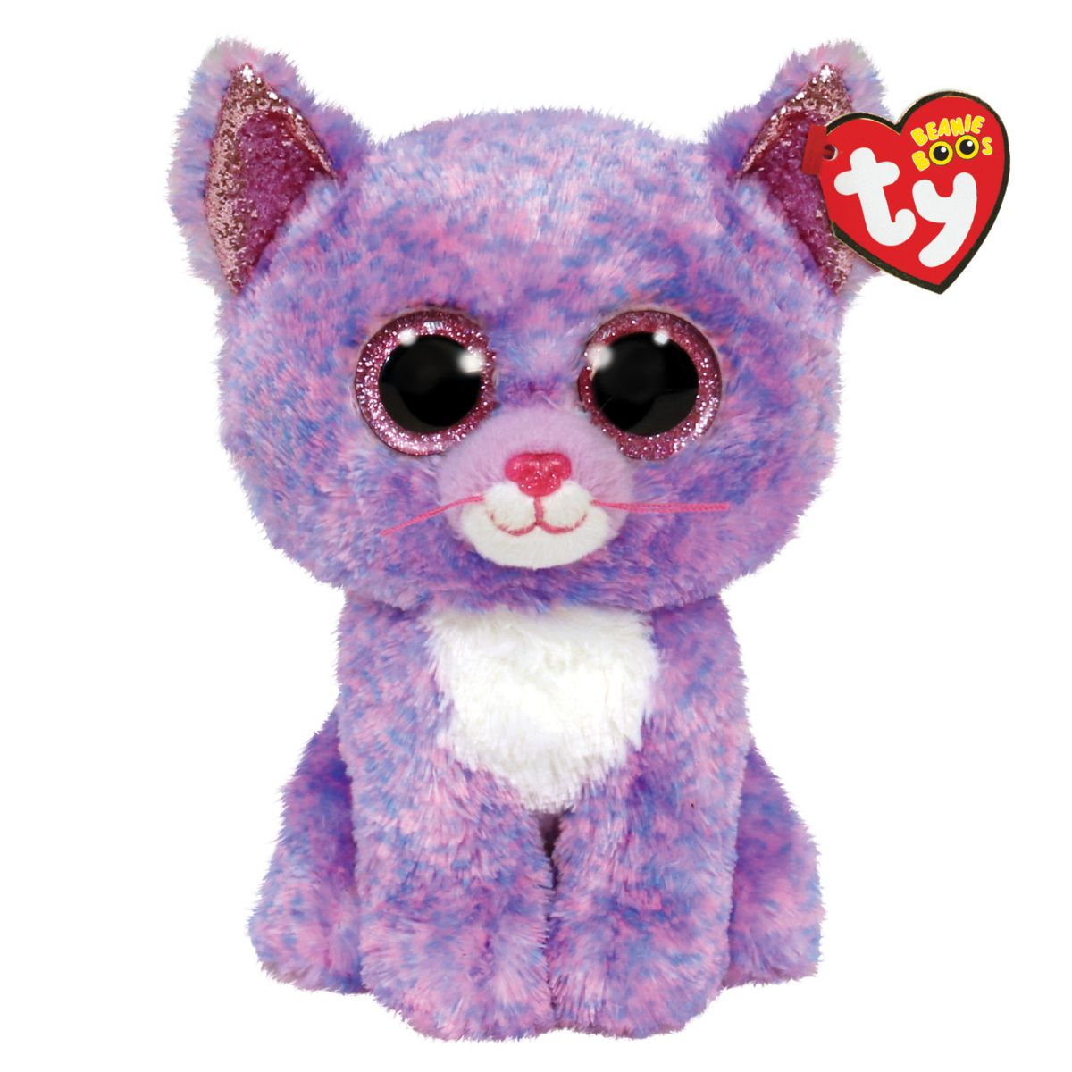 BEANIE BOOS REGULAR CASSIDY - LAVENDER CAT