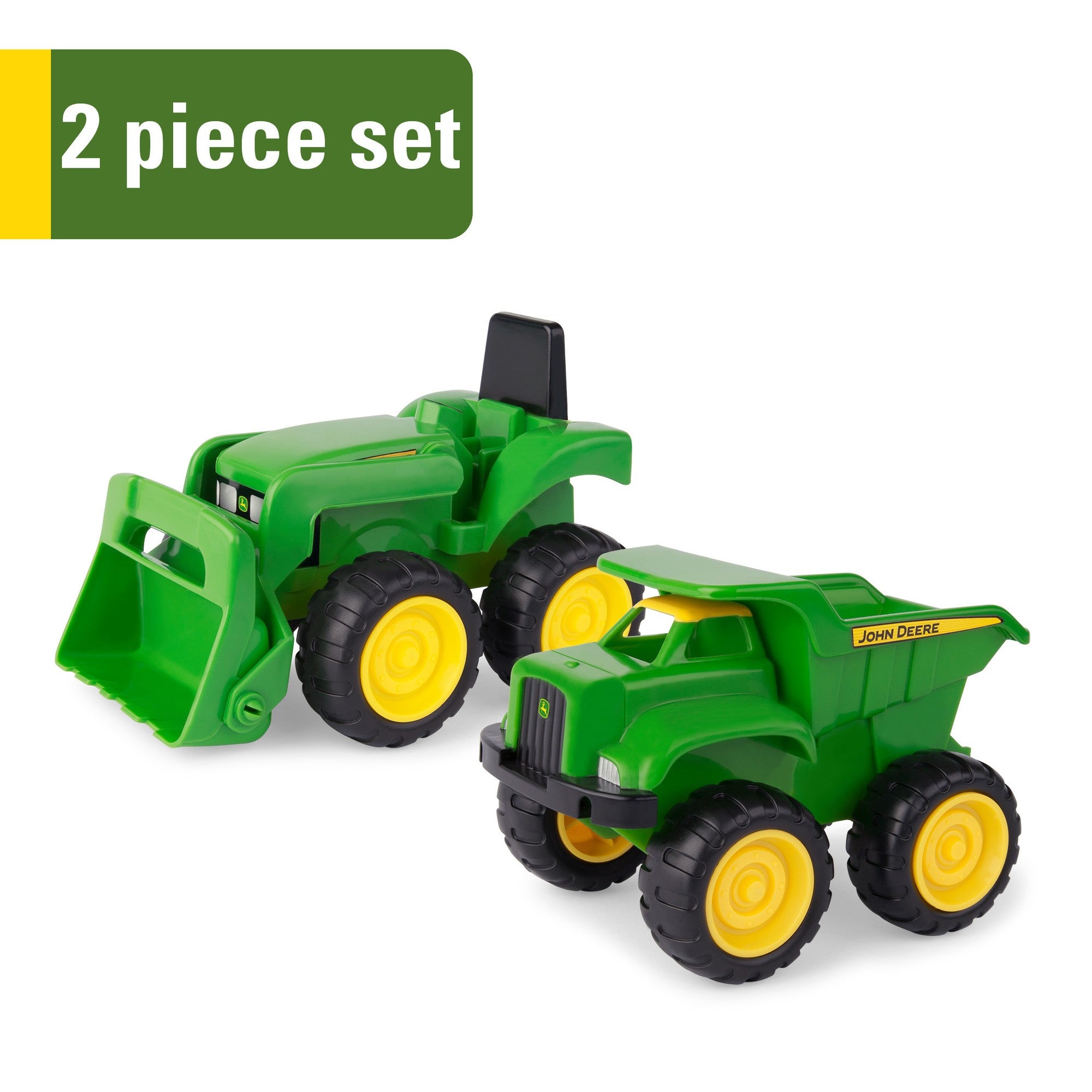 John Deere Dump Truck & Tractor- 2 PACK