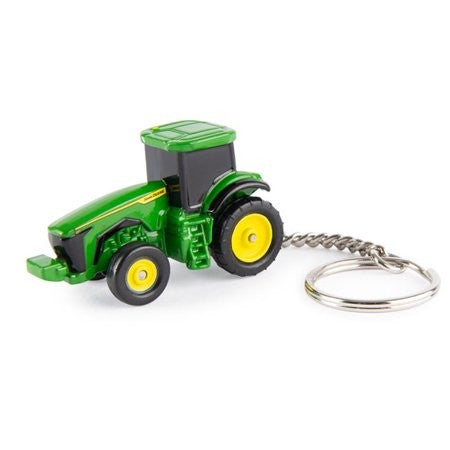 John Deere 8R 410 Tractor Die-Cast Key Chain (1)