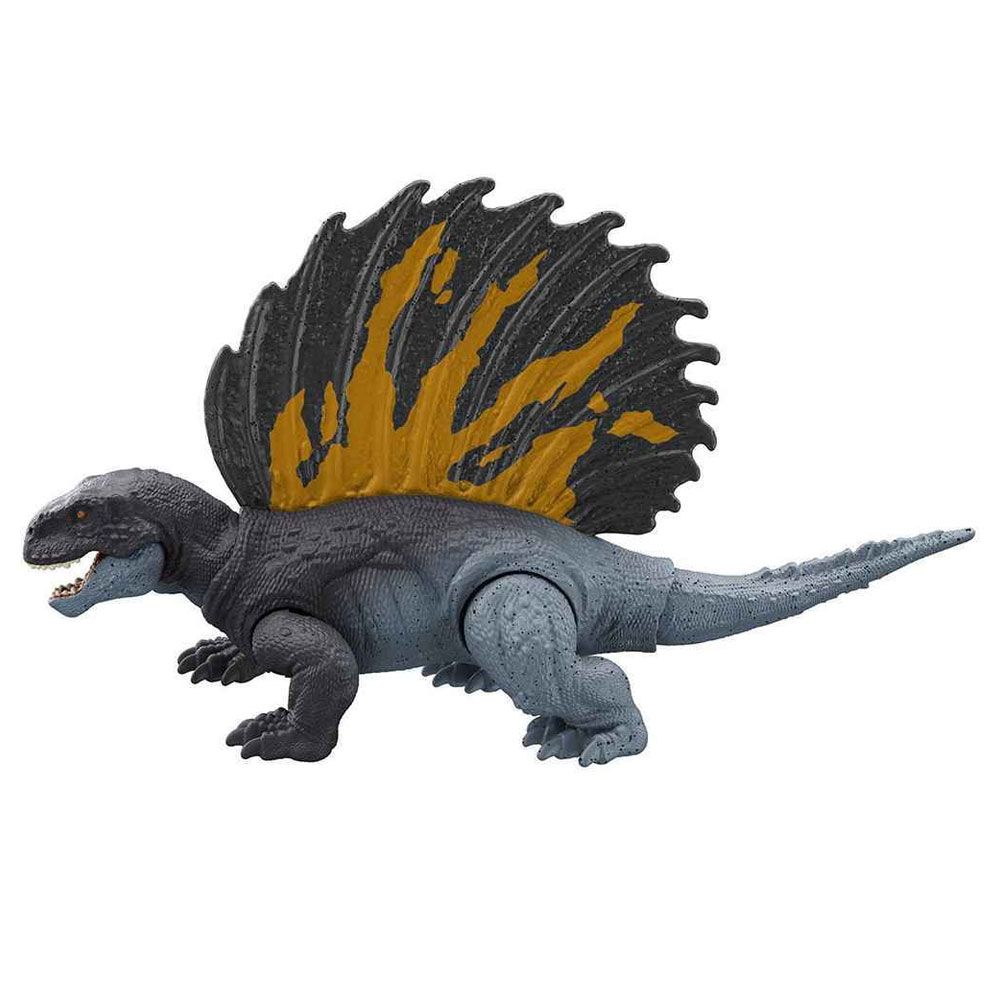 Jurassic World Strike Attack Edaphosaurus Dinosaur Action Figure Toy with Attack Feature