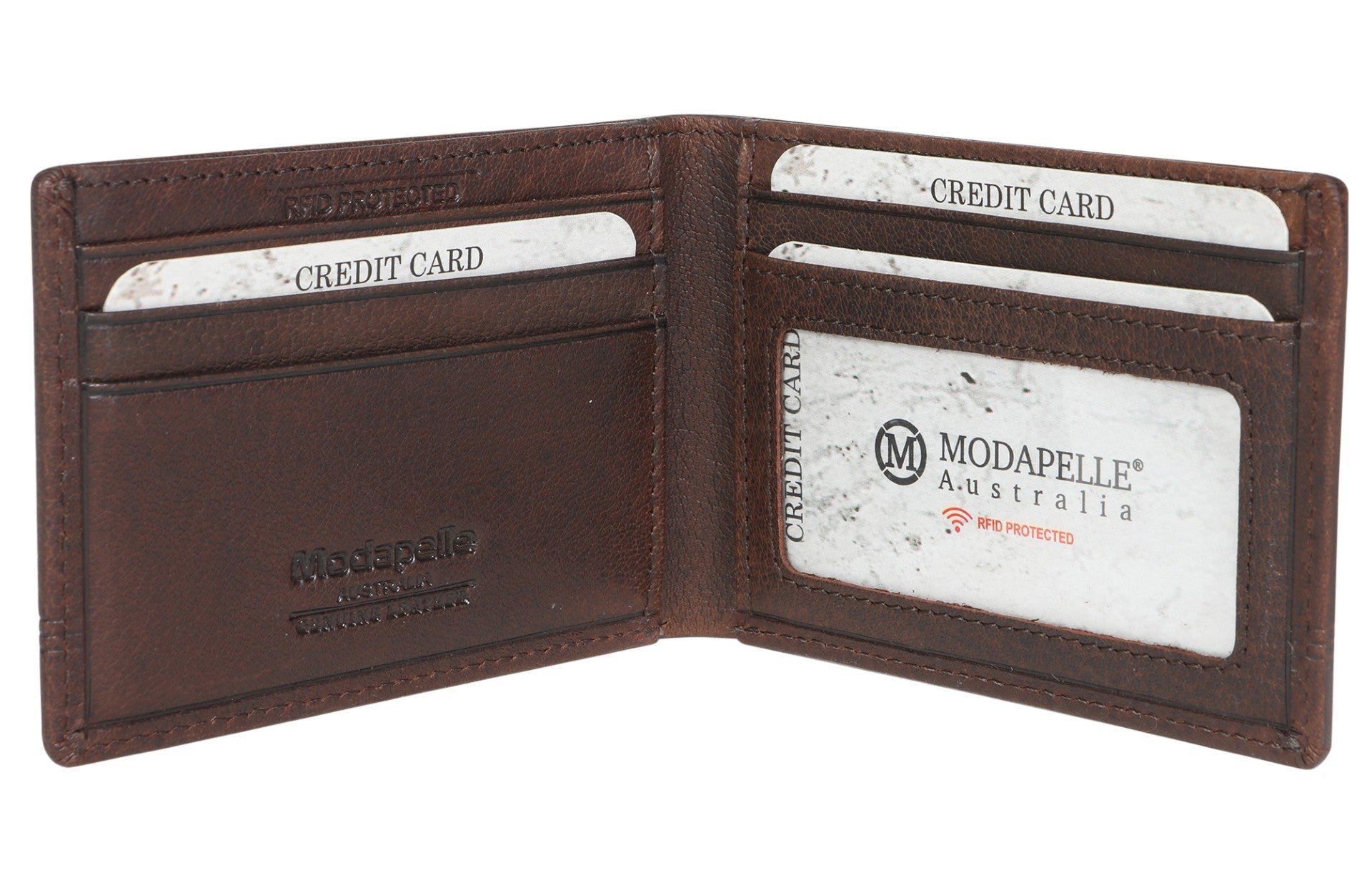 VINTAGE LEATHER MEN'S WALLET BROWN