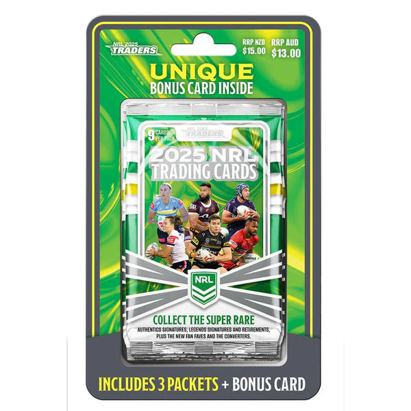 NRL TRADING CARDS STARTER PACK: 2025