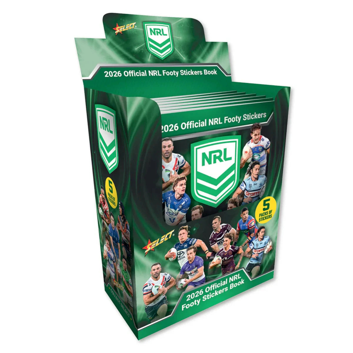 26NRL STICKERS VP ALBUM CDU20: 2026