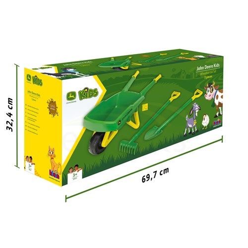 JOHN DEERE WHEELBARROW SET