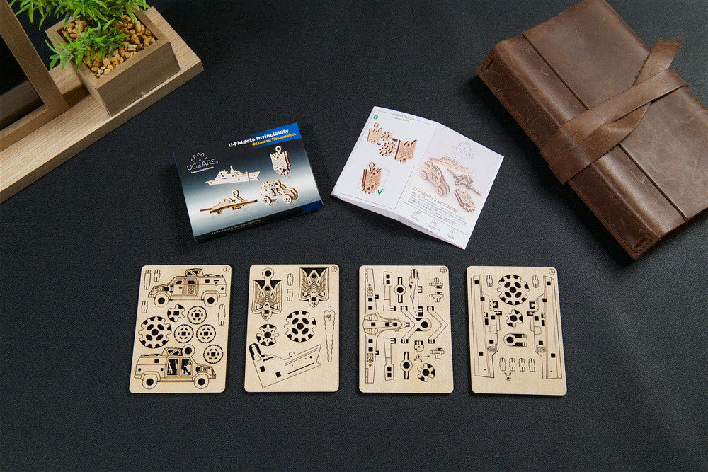 UGEARS U-FIDGET INVINCIBILITY