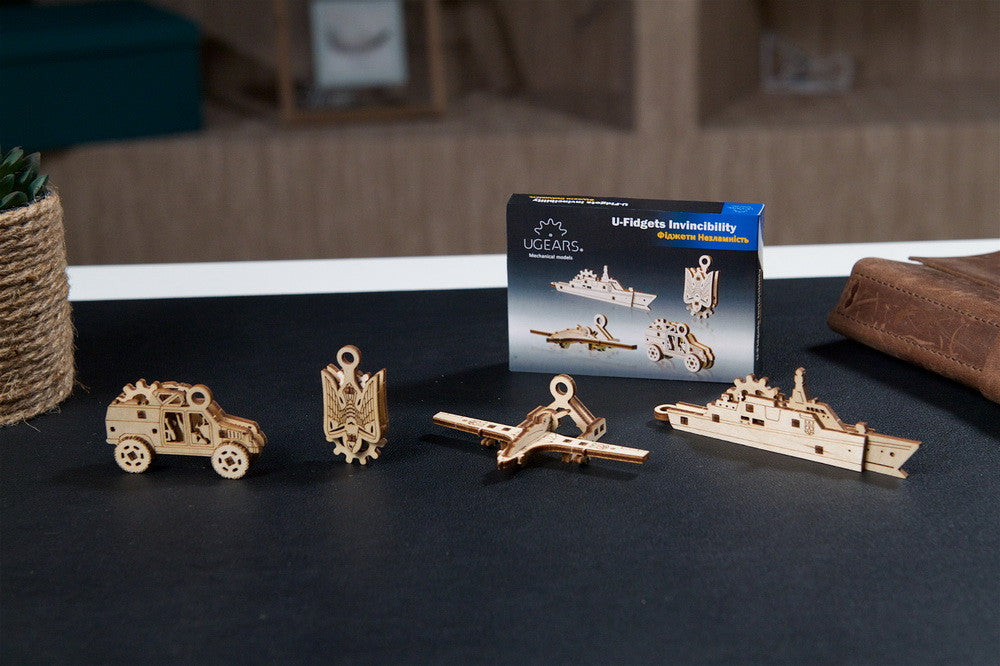 UGEARS U-FIDGET INVINCIBILITY
