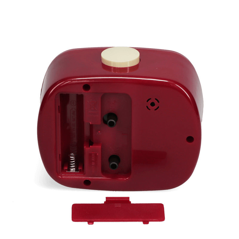 RETRO RED ALARM CLOCK