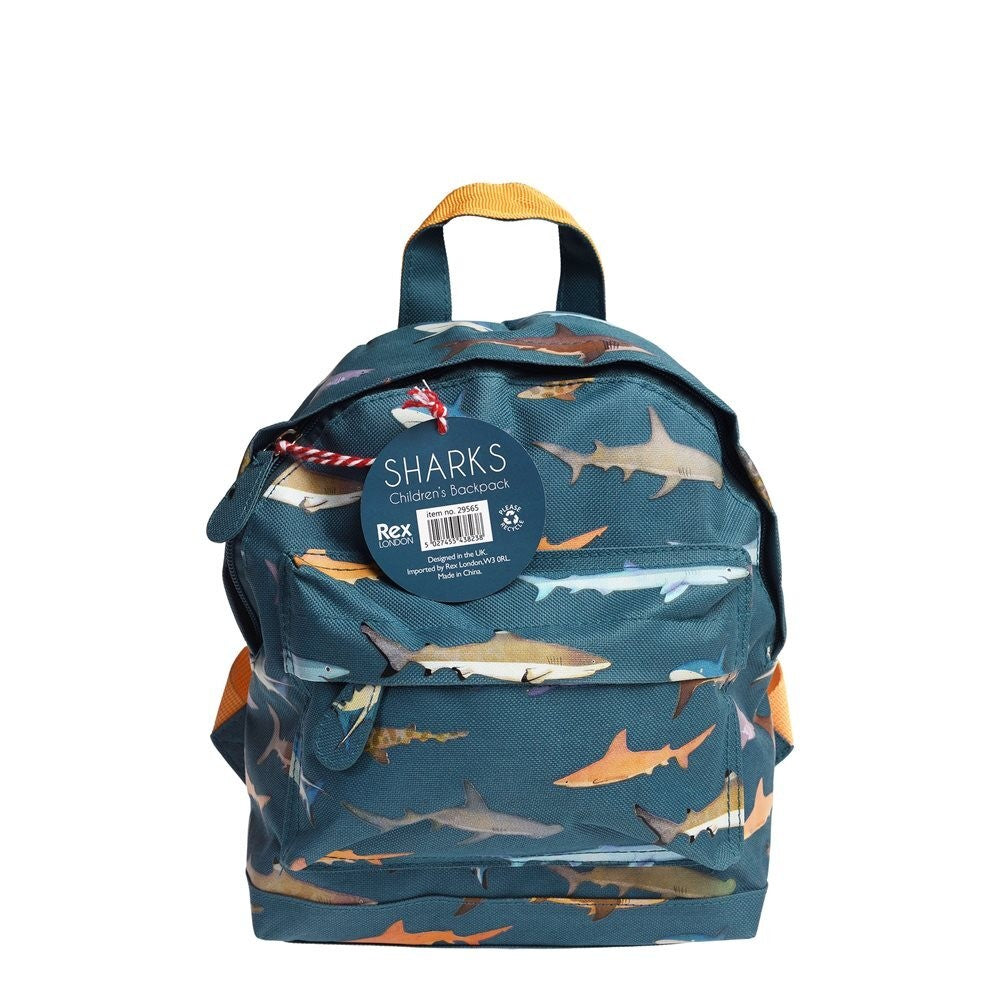Rex London Mini Backpack Sharks