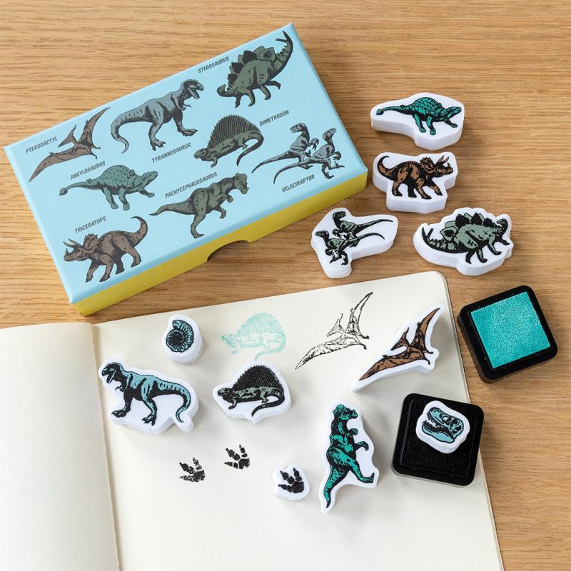 Rex London Set of Mini Stamps - Prehistoric