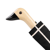 DUCK UMBRELLA BLACK GRID COMPACT