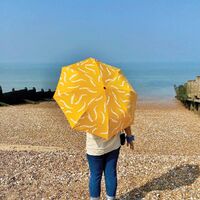 DUCK UMBRELLA COMPACT-SAFFRON