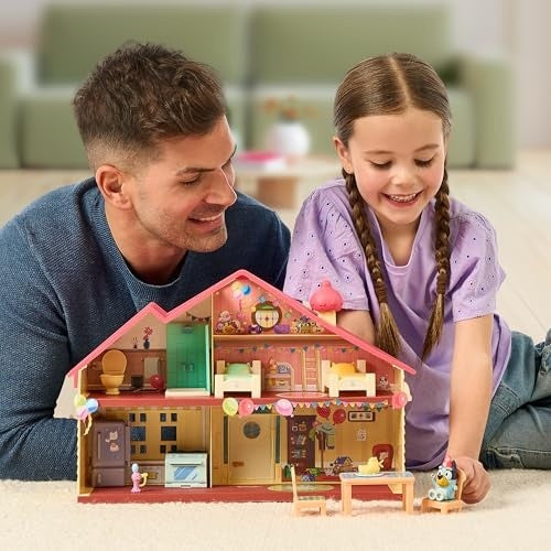 Bluey Season 11 Bluey's Home BIRTHDAY PLAYSET Ages 3+