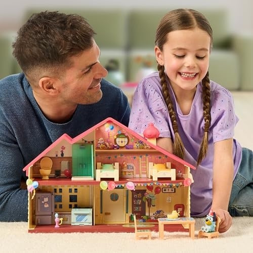 Bluey Season 11 Bluey's Home BIRTHDAY PLAYSET Ages 3+