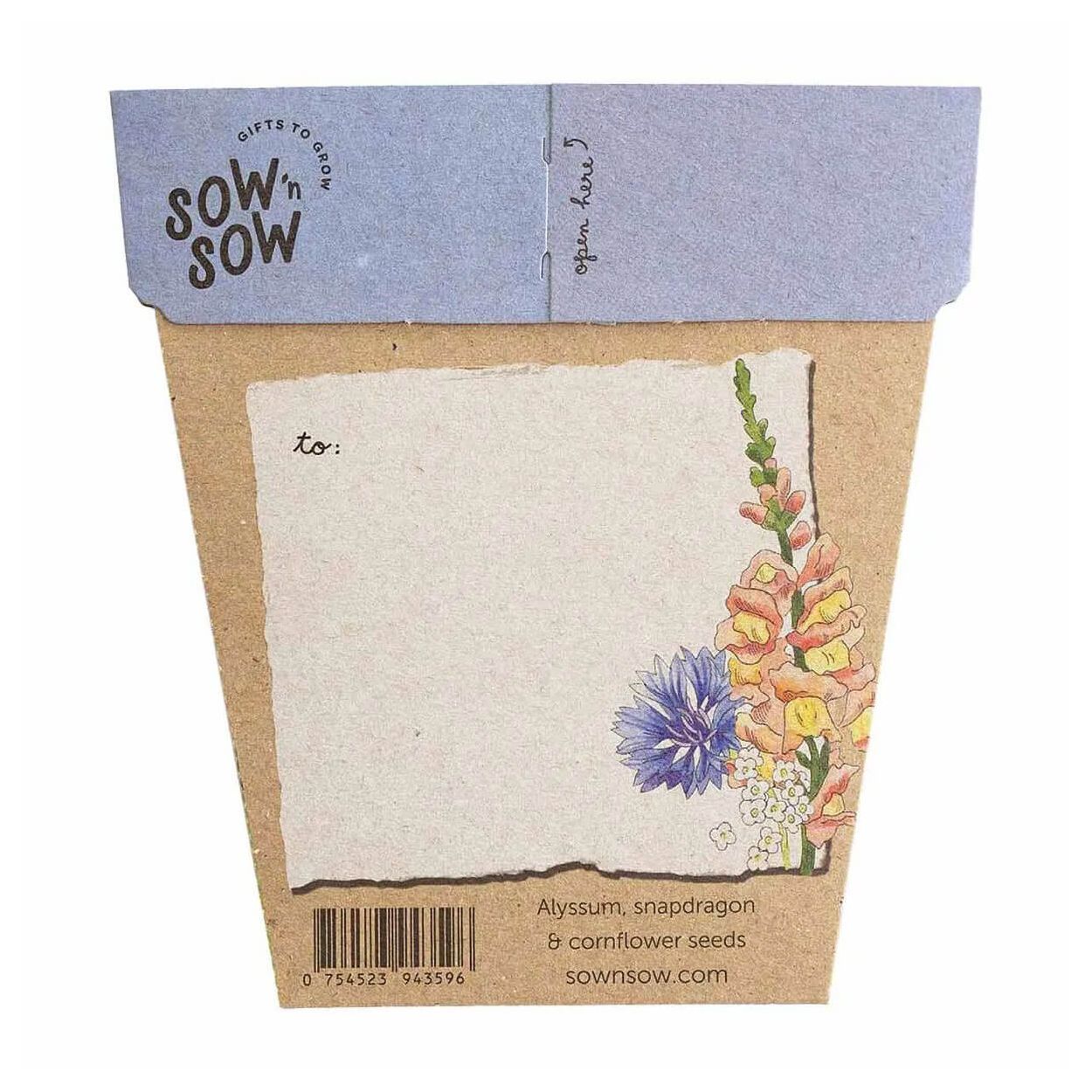 Sow N Sow Gift of Seeds -.Mum