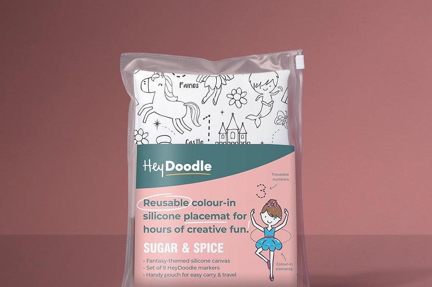HEY DOODLE SUGAR AND SPICE SILICONE MAT