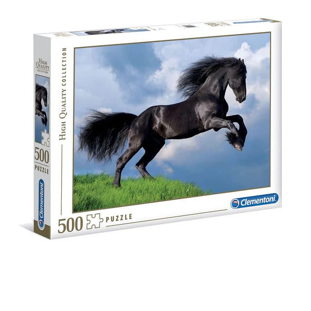 JIGSAW FRISIAN BLACK HORSE