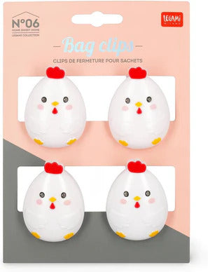 Legami Bag Clips - Hen