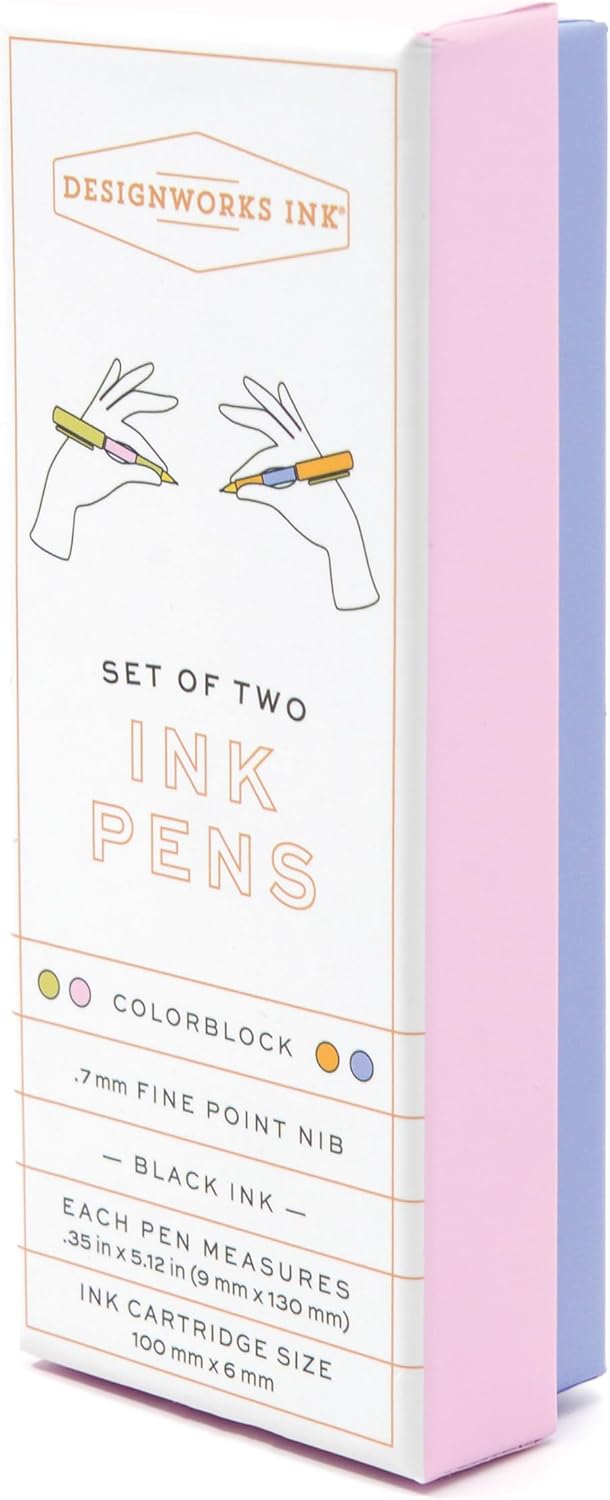Pens Colour Block - Lilies & Cornflour ( Set 2)