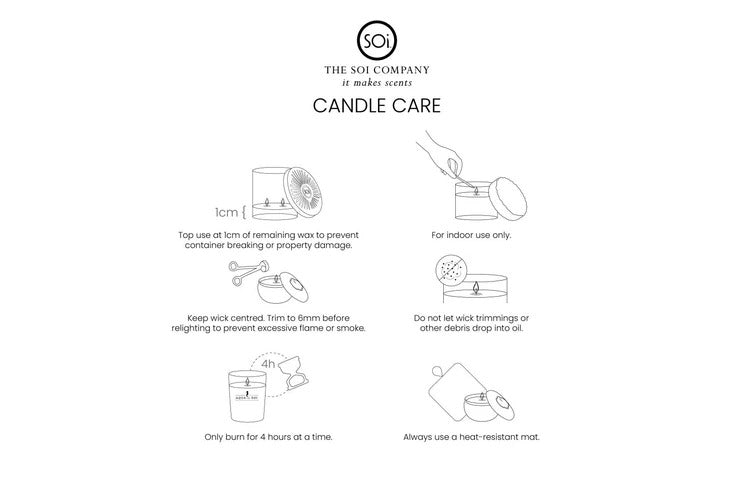 The SOi Co Champagne Lily Petite Shimmer Candle 8oz