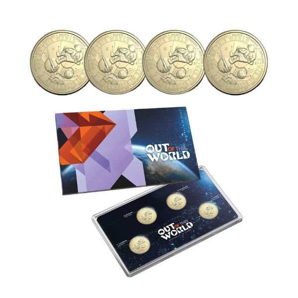 COIN 2024 4 MINTMARK & PRIVY MARK SET $1 UNC DEEP SPACE