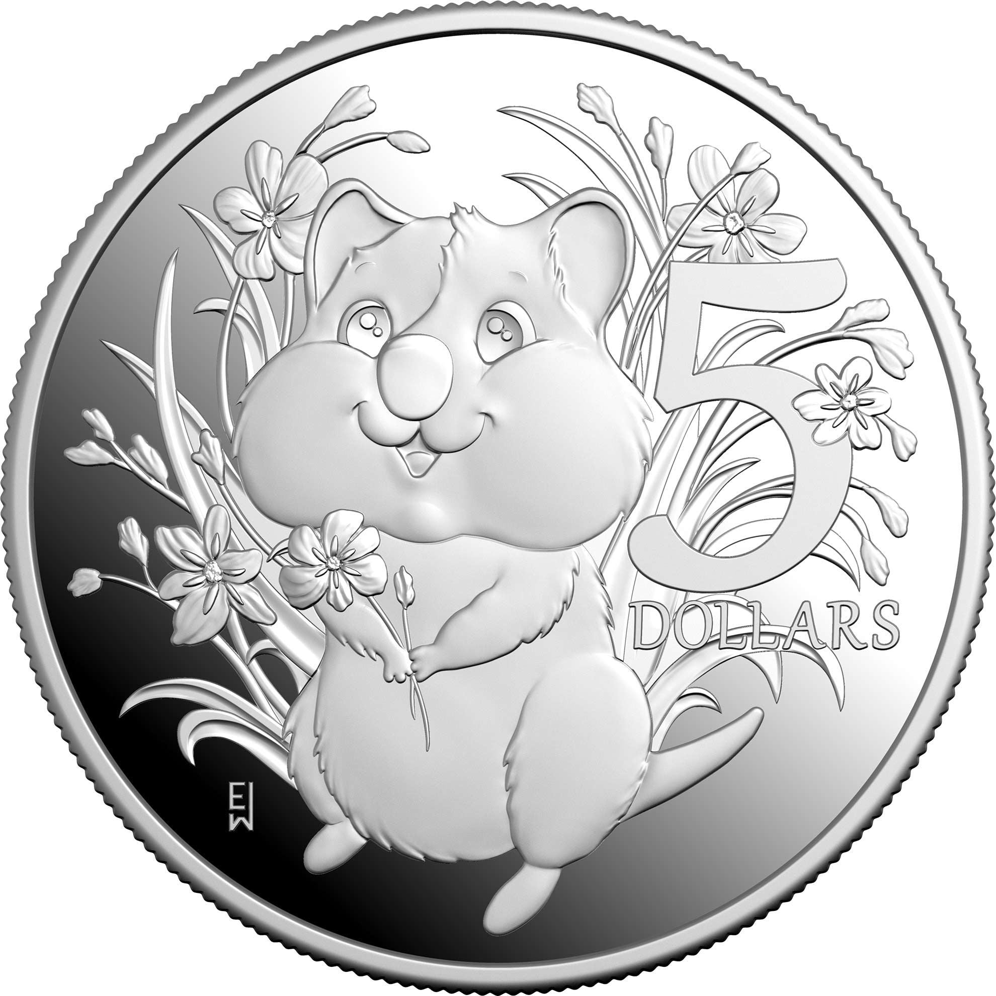 2025 $5 1OZ FINE SILVER PROOF COIN AUSSIE BUBS
