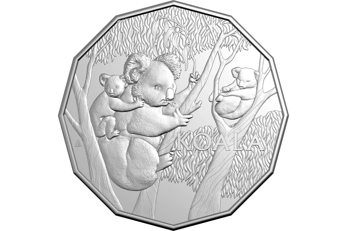 2026 50cCuNi Uncirculated Coin - Koala Series