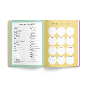 DIARY 2025 WORLD OF BEES AFFIRMATIONS