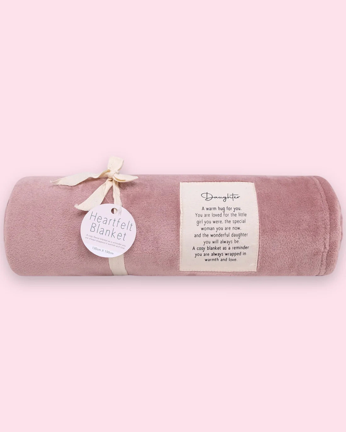 Heartfelt Daughter Blanket