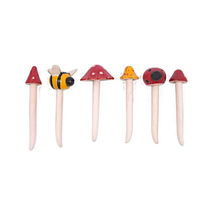 Whimisical Garden ceramic Stake