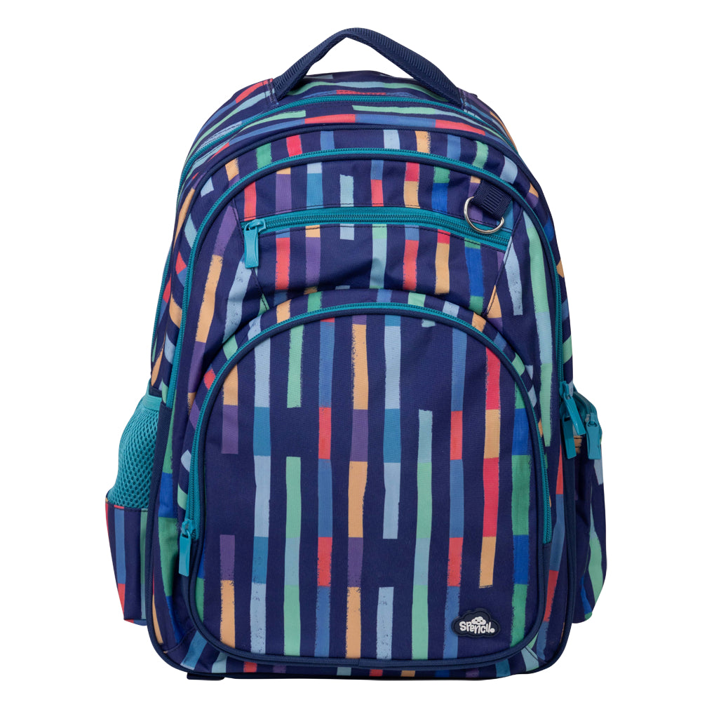 Spencil Backpack - Bright Stripes