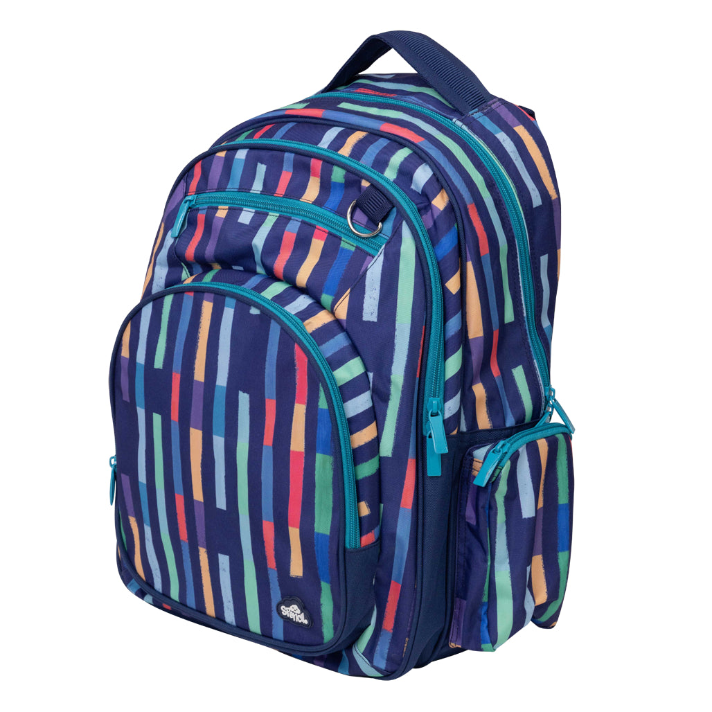 Spencil Backpack - Bright Stripes