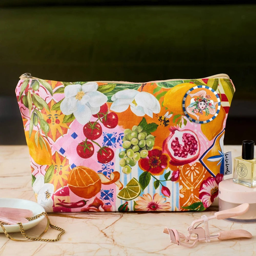 TRAVEL POUCH ITALIAN SUMMER