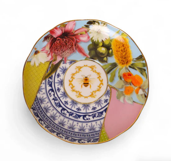 TEA CUP AND SAUCER PIECES OF POETRY
