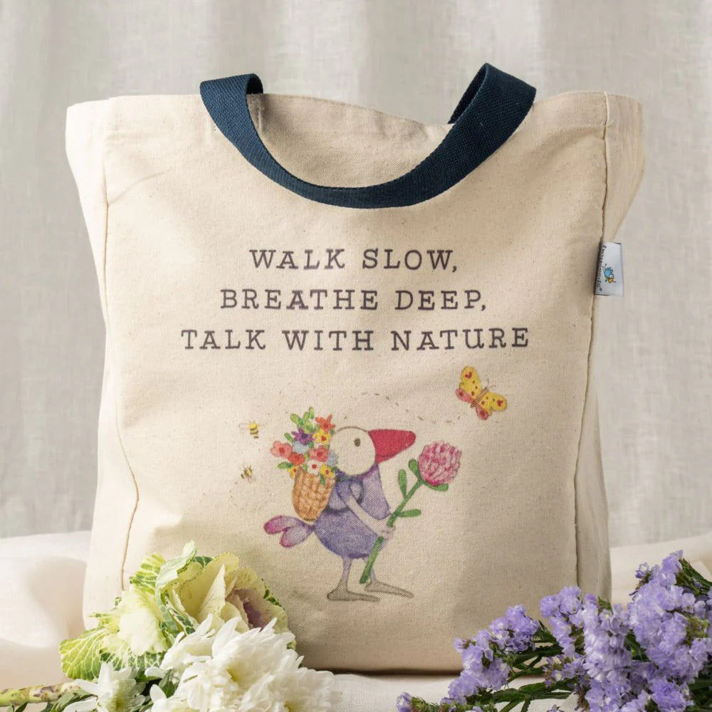 TOTE BAG TWIGSEEDS BREATHE