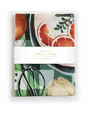 ORANGES TEA TOWEL: Jul 23
