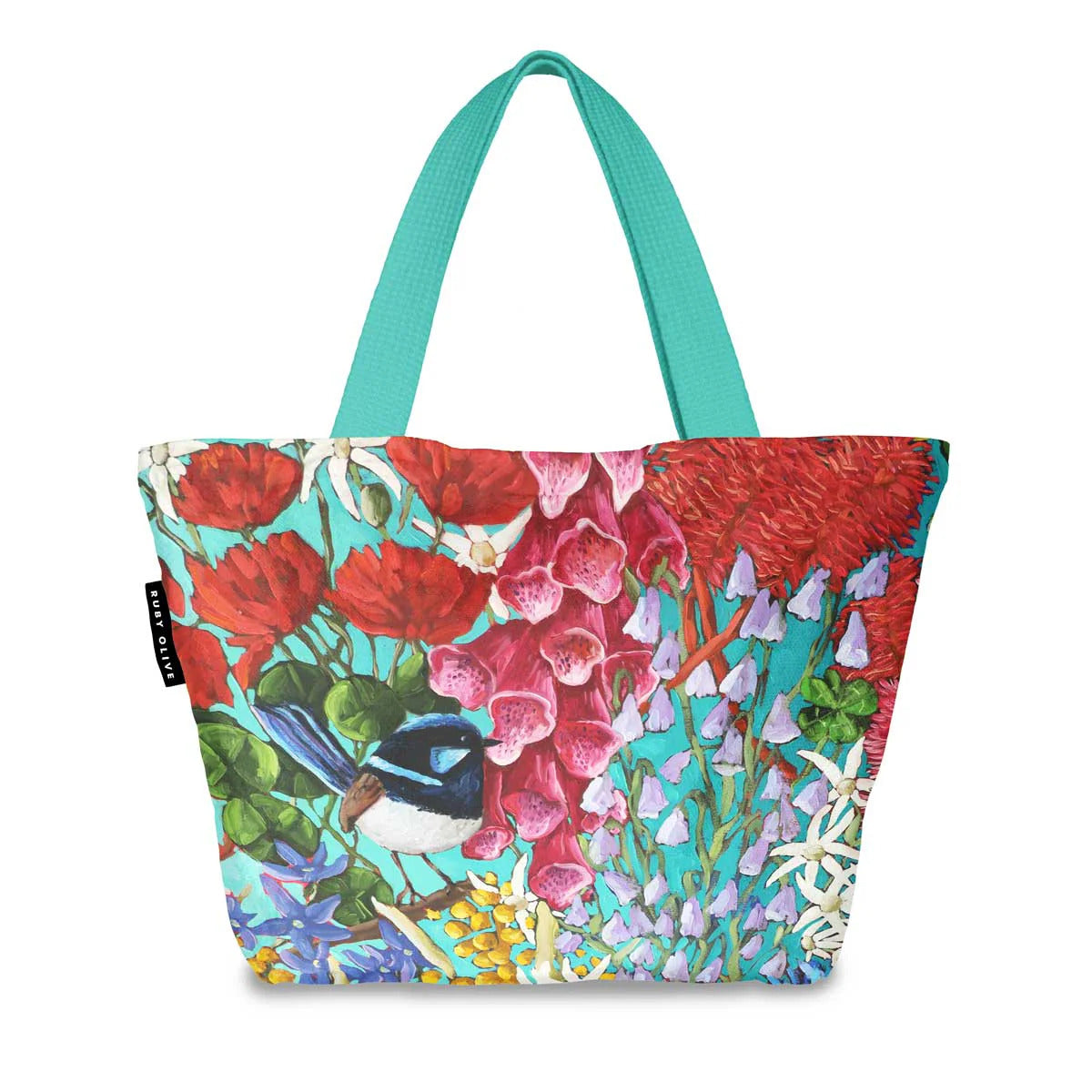Ruby Olive Tote Bag - Little Wrens
