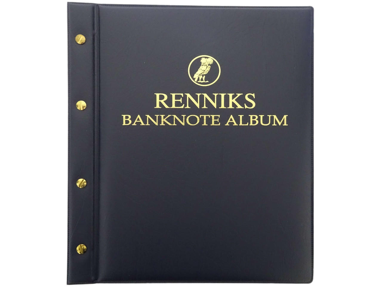 RENNIKS BANK NOTE ALBUM BLUE