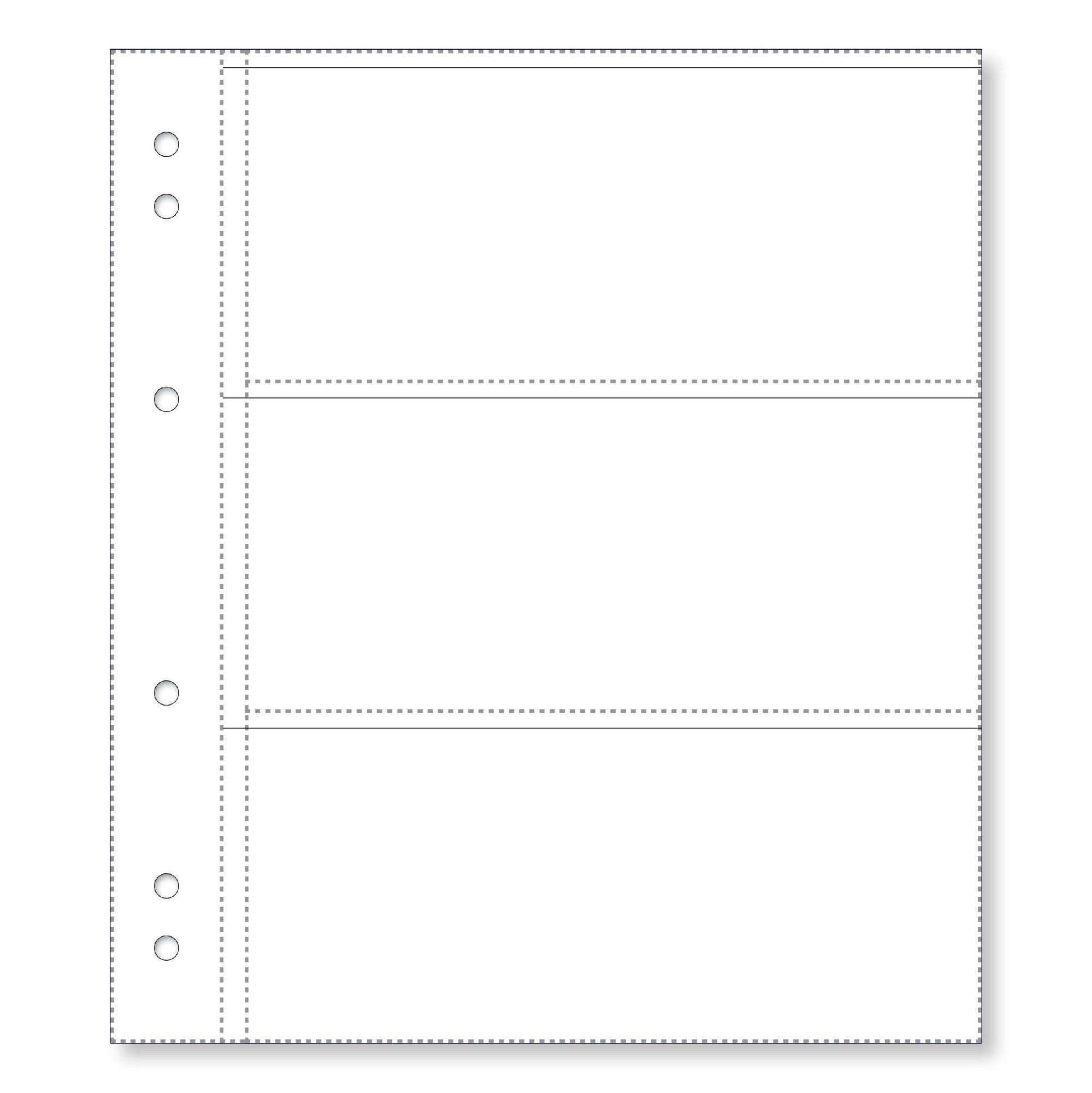 BANKNOTE REFILL PAGES BNR3
