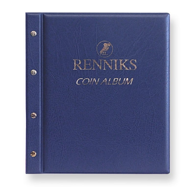 RENNIKS COIN ALBUM BLUE
