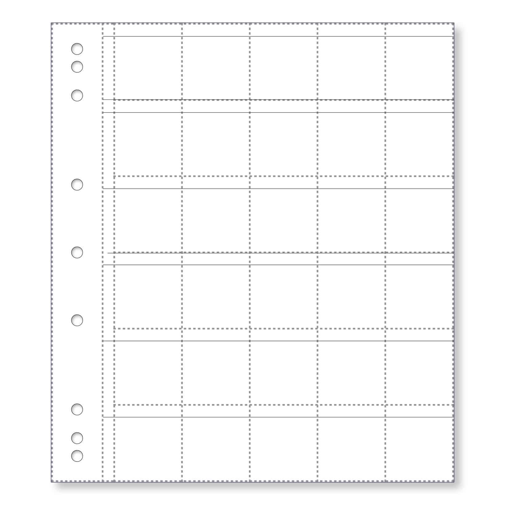 RENNIKS COIN REFILL ALBUM PAGES CR30
