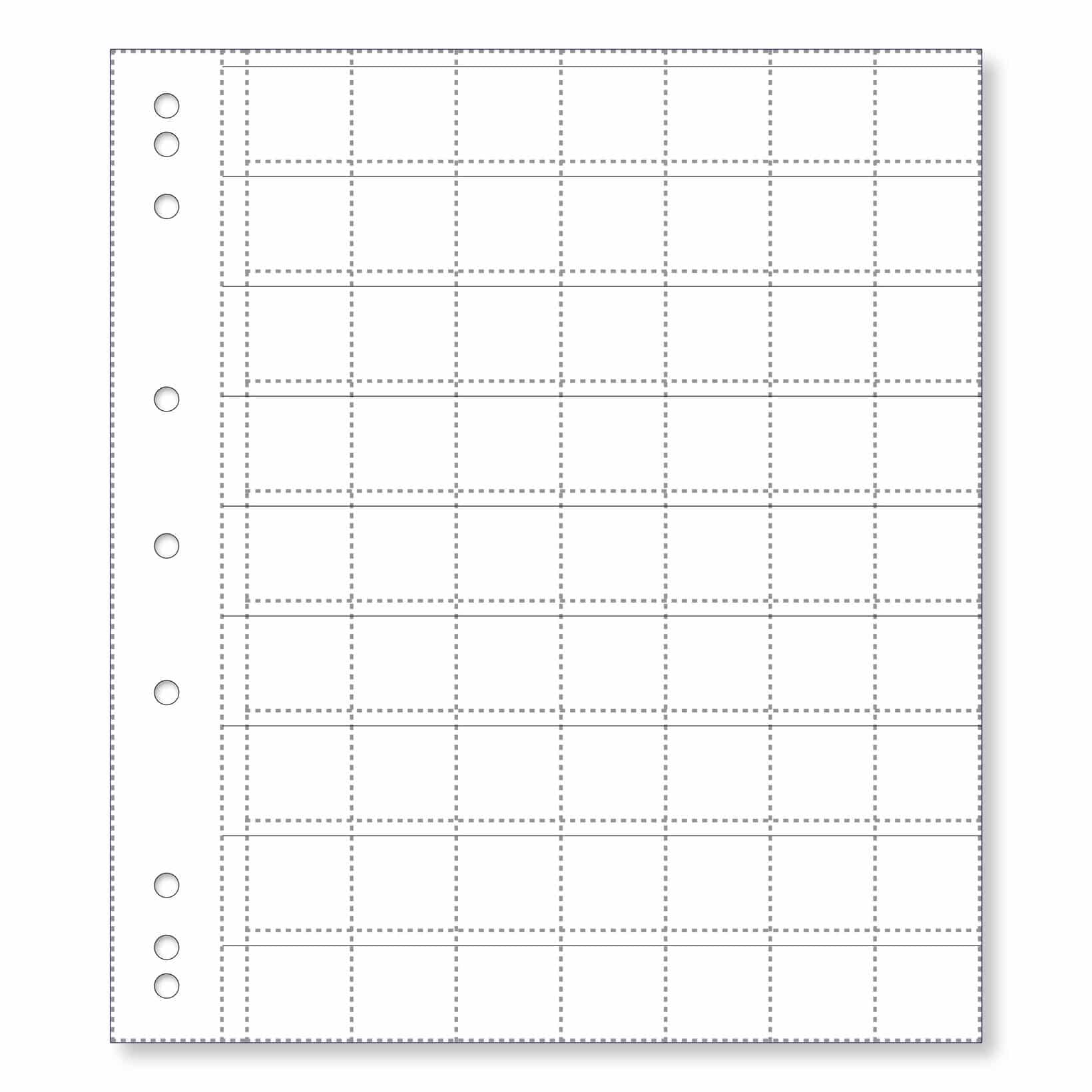 RENNIKS COIN REFILL ALBUM PAGES CR63