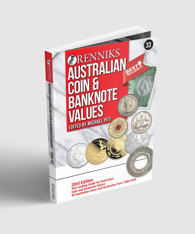 Renniks Australian Coin and Banknote Values Edn. 33