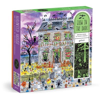 Michael Storrings Haunted House Glow in the Dark Puzzle 500pc