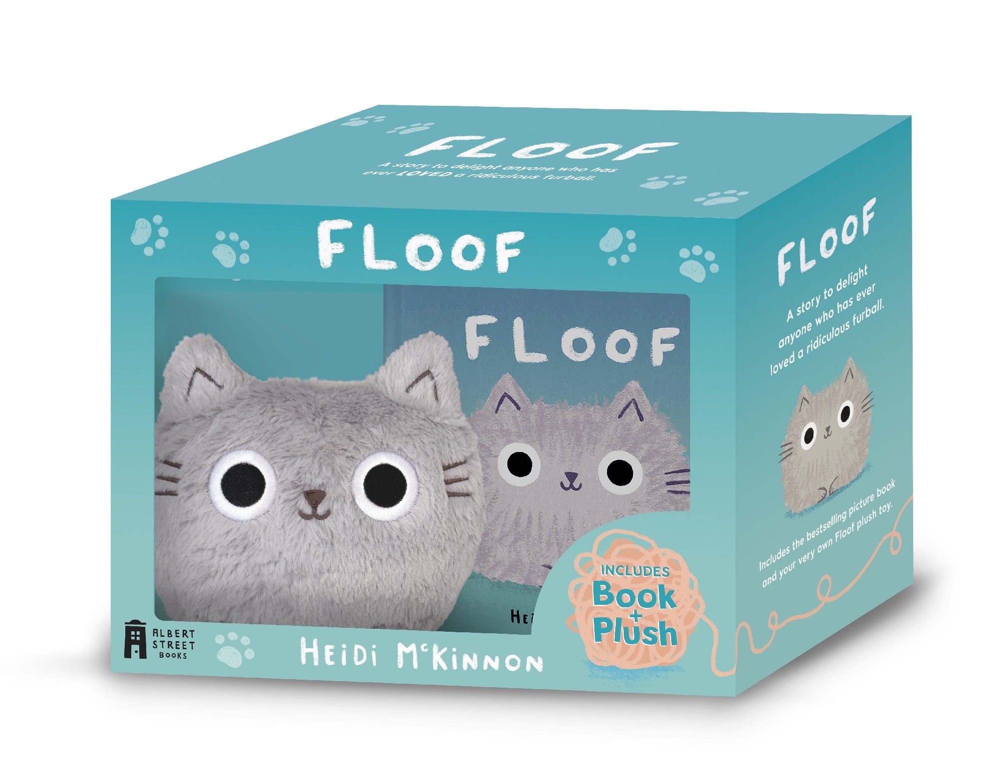 Floof Book and Plush Gift set