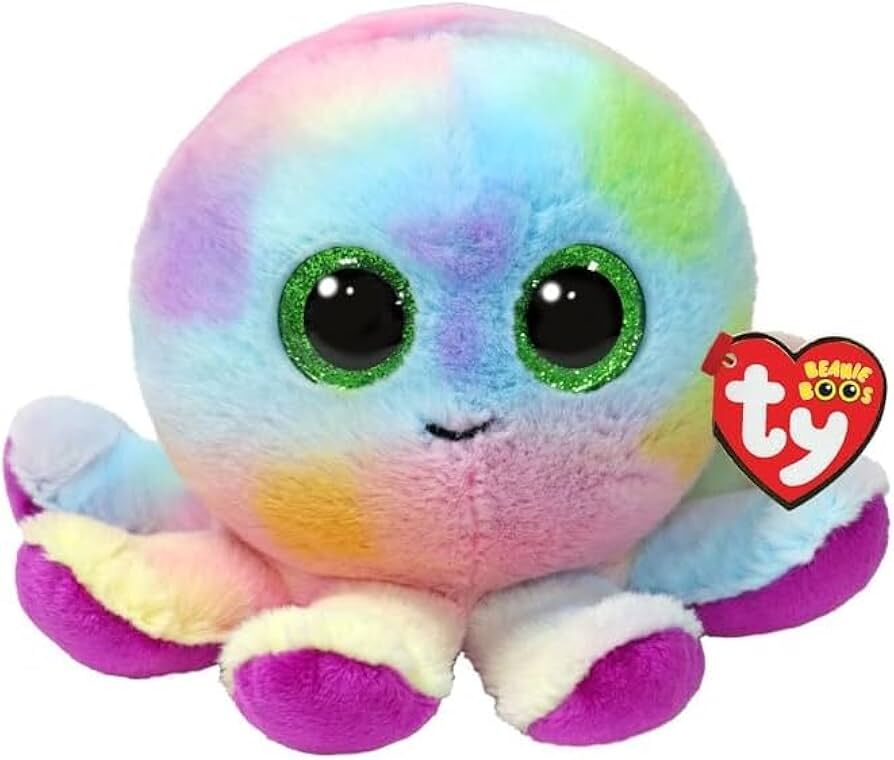 BEANIE BOOS REG BUBBLES - MULTI OCTOPUS