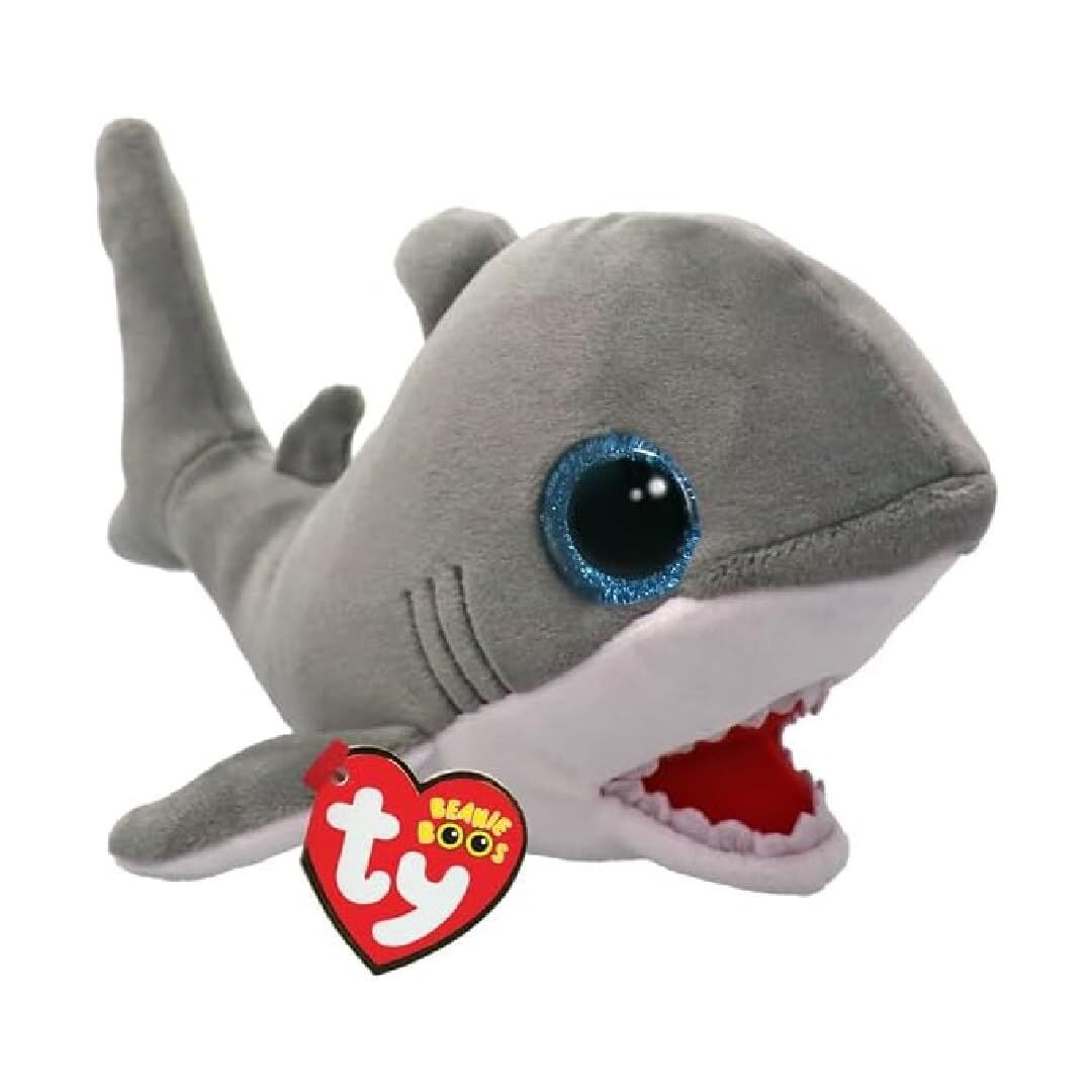 BEANIE BOOS REG FINNEGAN - GREY SHARK