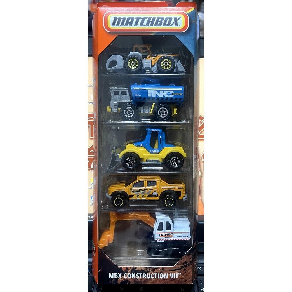 MATCHBOX 5 PACK CARS ASSORTED