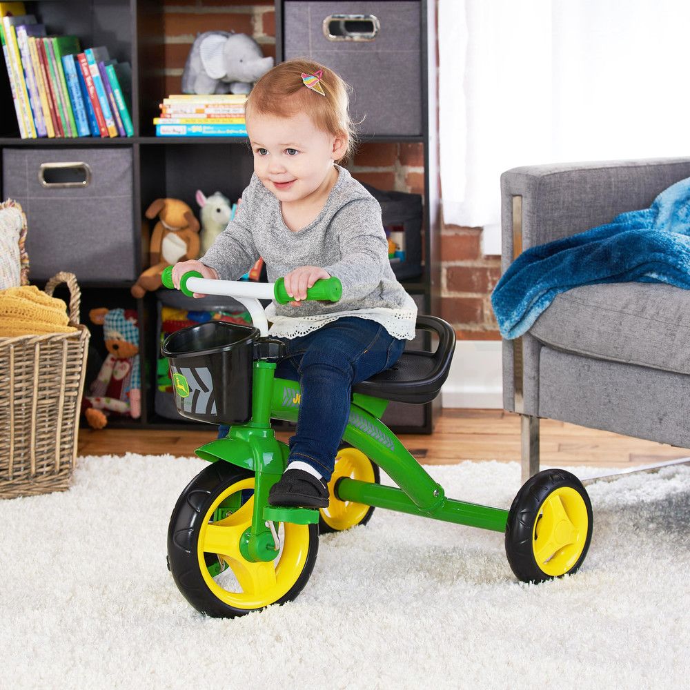 JOHN DEERE STEEL TRICYCLE GREEN 