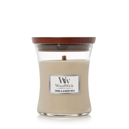 WOODWICK TONKA & ALMOND MILK MED