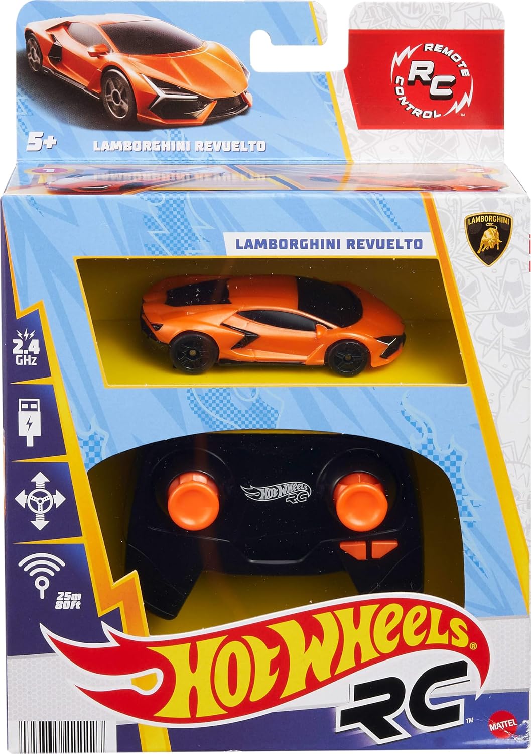 Hot Wheels Radio Control 1:64 Lamborghini Revuelto